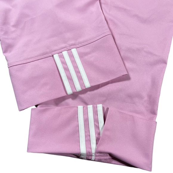 Adidas size 28 stretch light pink capri pants, almost dressy type pants like new - Picture 11 of 16